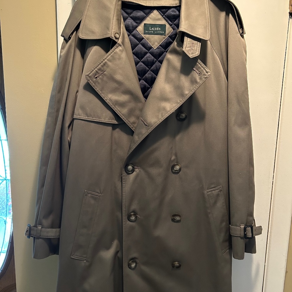 Mens Ralph Lauren Trench Coat